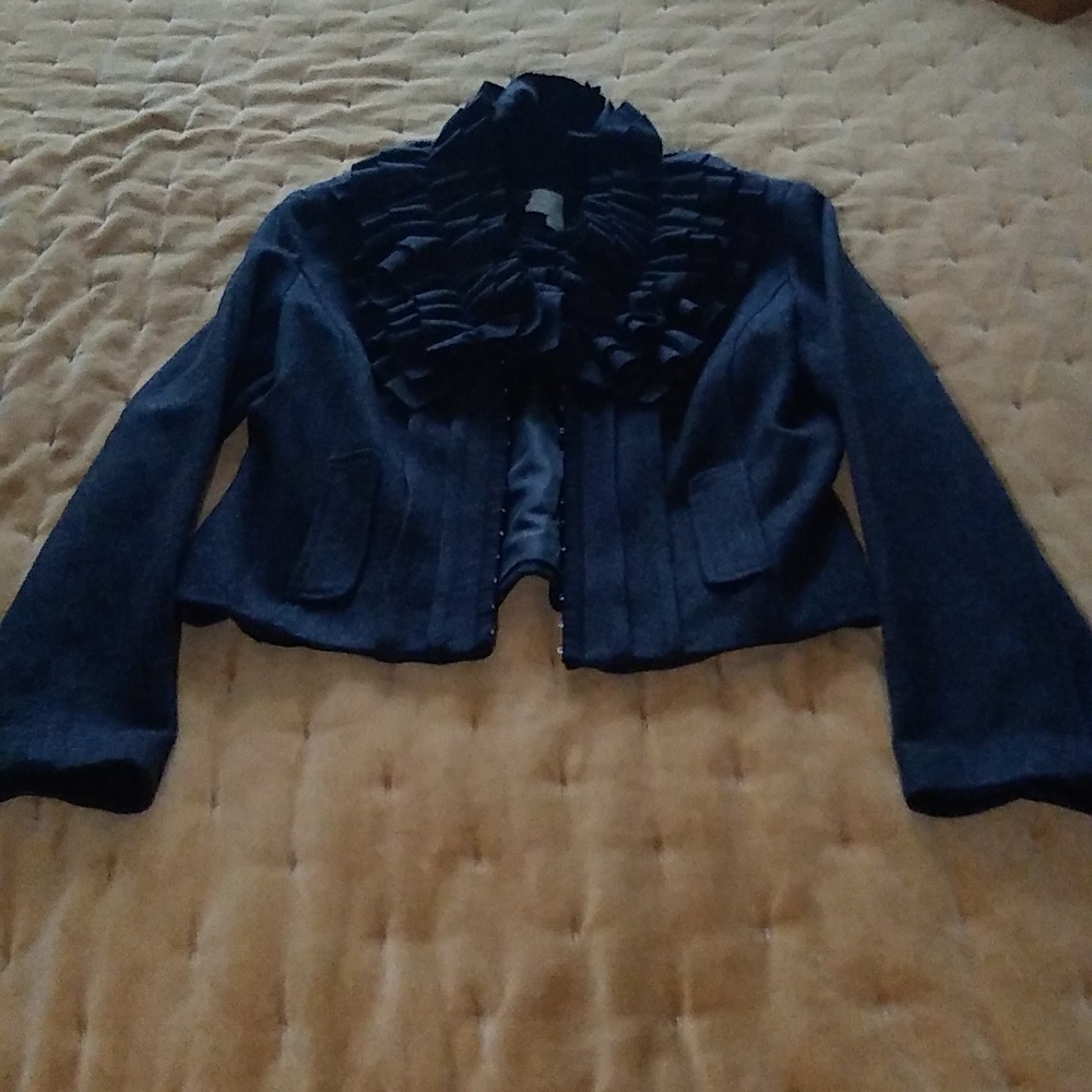 Stylish Ruffled Jacket